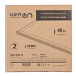 Панель ультратонкая светодиодная LightPhenomenON LT-UTP-02-IP40-40W-6500К LED - Светильники - Для общественных зданий - Магазин электрооборудования Проф-Электрик